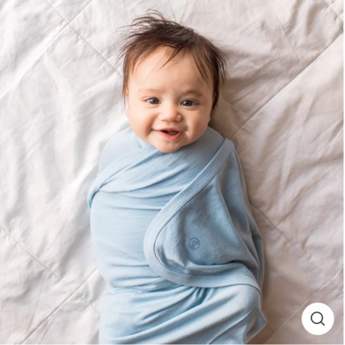 Woolino - Baby Swaddle Blanket | Natural Merino Wool Swaddler