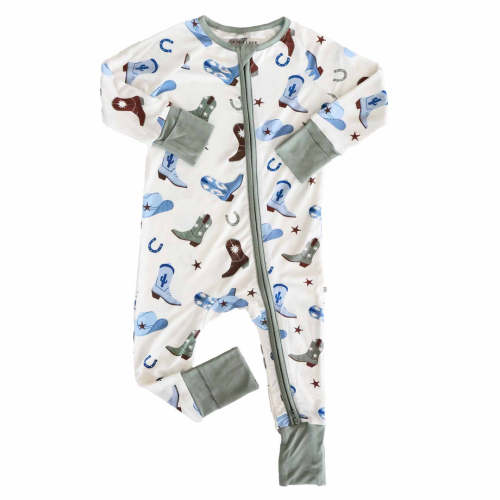 Convertible Zip Rompers for Boys