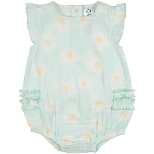 Gerber Baby Girls' Sleeveless Ruffle Romper