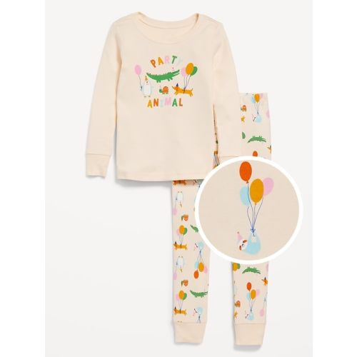 Unisex Printed Snug-Fit Pajama Set for Toddler &amp;amp; Baby