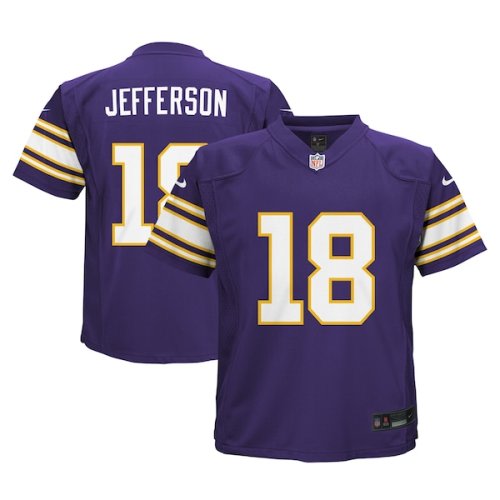 Infant Nike Justin Jefferson Purple Minnesota Vikings Alternate Player Game Jersey