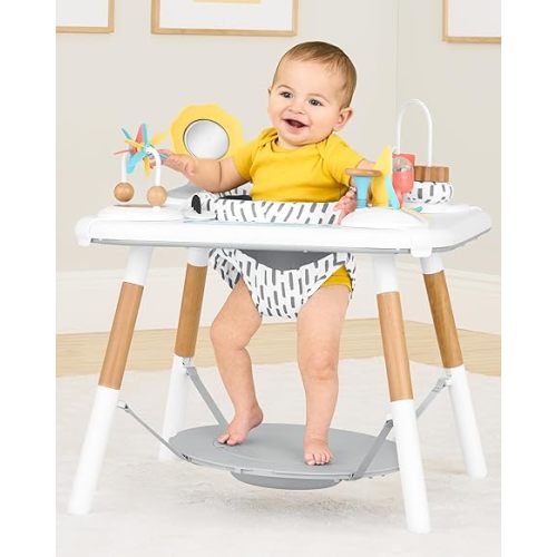 Skip Hop Discoverosity Montessori-Inspired 3-Stage Activity Center & Play Table for Baby Ages 4m+ - Discoverosity Activity Center
