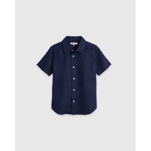 100% European Linen Short Sleeve Shirt