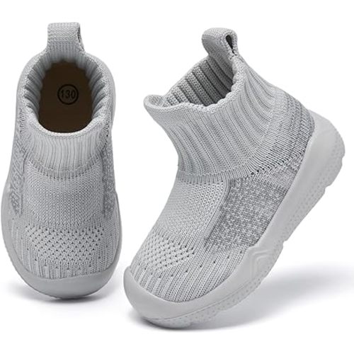 MORENDL Baby Sock Shoes Toddler Walking Shoes Infant Slippers Boys & Girls Non-Slip Sneakers