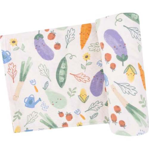 Swaddle Blanket, Veggie Patch - Angel Dear | Maisonette