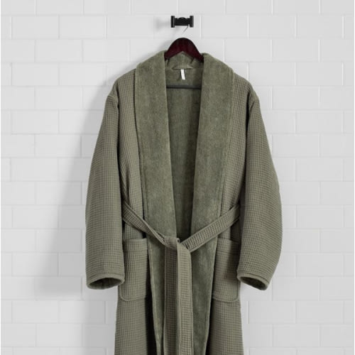 Waffle Weave Resort Robe | Pottery Barn