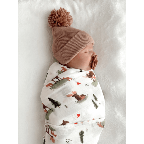 Muslin Swaddle, Moose