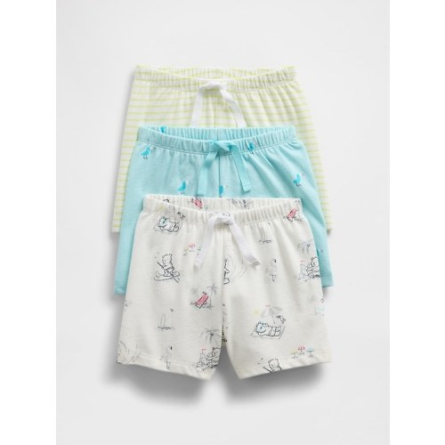 Baby First Favorites Organic Cotton Ruffle Shorts (3-Pack)