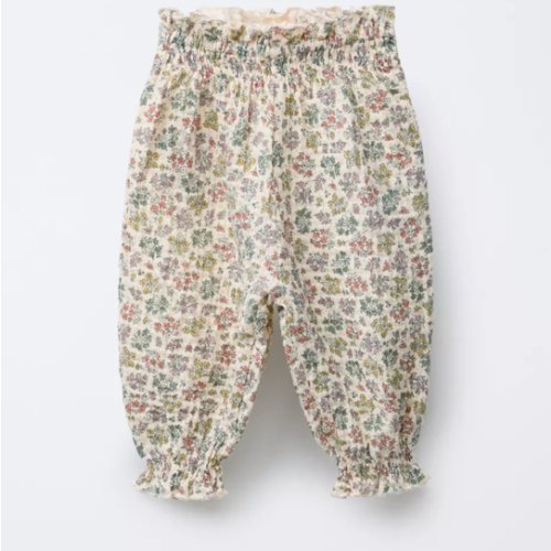 PANTALÓN JOGGER FLORES TEXTURA