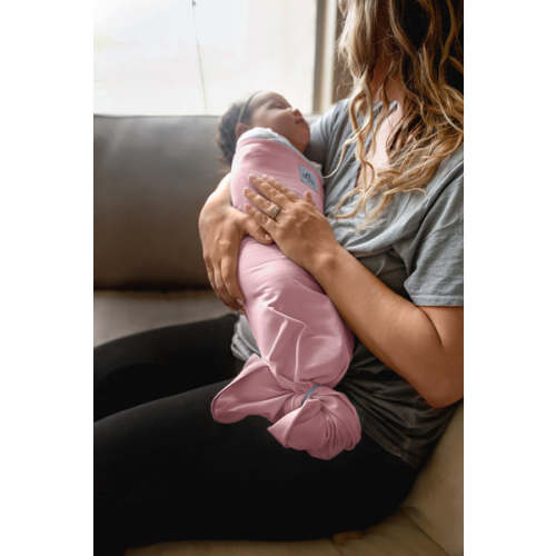 The Ollie® Swaddle - Pink, Newborn