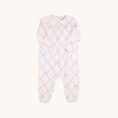Long Sleeve Penny's Playsuit - Belle Meade Bow