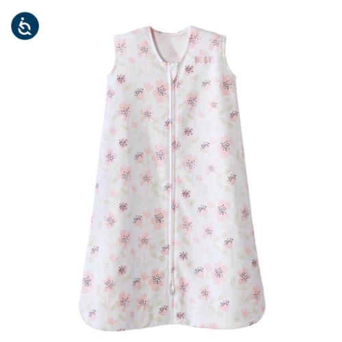 Blush Wildflower Cotton Wearable Baby Blanket XL | HALO