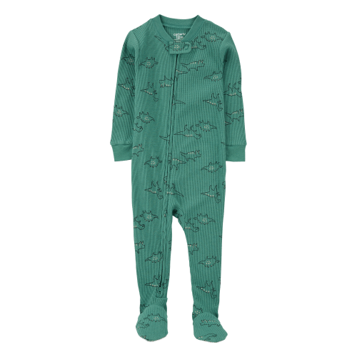 Baby 1-Piece Dinosaur Print Thermal Footie Pajamas - Carter's | Carter's