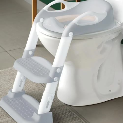 Jool Baby Ready Step Go! Potty Training Ladder - Grey