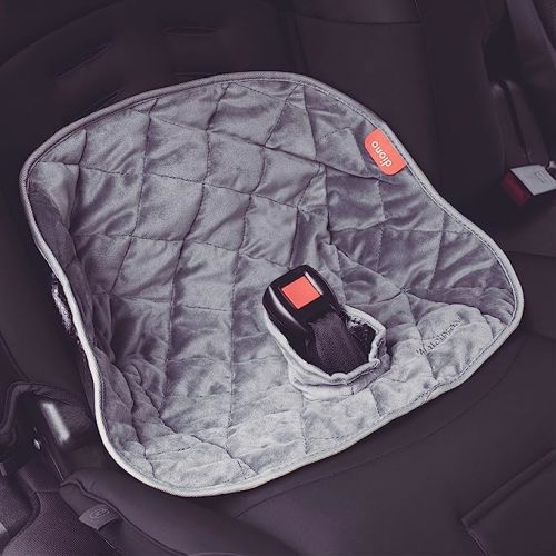 Diono Ultra Dry Seat, Child Car Seat Pad With Waterproof Liner - Potty Training Seat Pads for Infants Baby and Toddlers, Multi-Use for High Chair, Car Seats and Strollers, Machine Washable, Gray - Single
