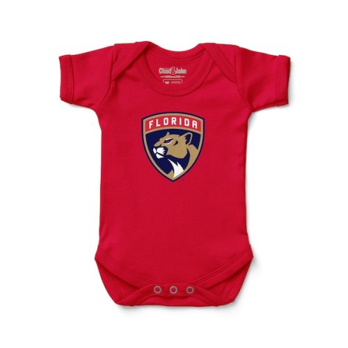 Newborn & Infant Florida Panthers Chad & Jake Red Primary Logo Bodysuit