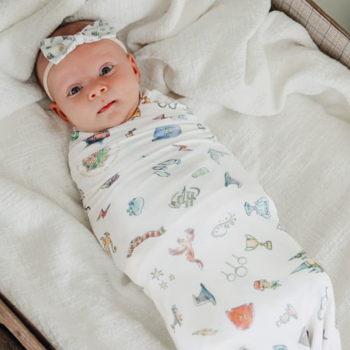 Knit Swaddle Blanket - Wizarding World