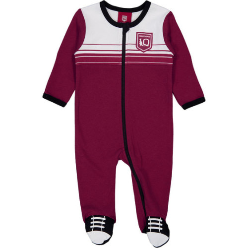 Maroon QLD State Of Origin Baby Romper | Best&Less™ Online