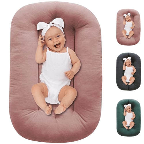 Baby Lounger Pillow For Infants Babies 0 12 Months Lounger For Baby Soft Cotton Breathable Infant Floor Seats & Loungers For Newborn Gifts