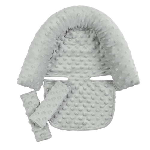1Pack Car Seat Insert, Car Seat Head & Body Support, Soft Carseat Insert Cushion for 0-12 Months ,Fits Car,Stroller,Swing