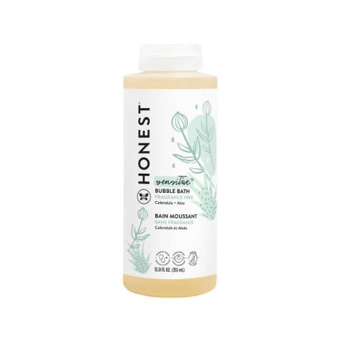 The Honest Company Sensitive Bubble Bath Fragrance Free - 12 Fl Oz