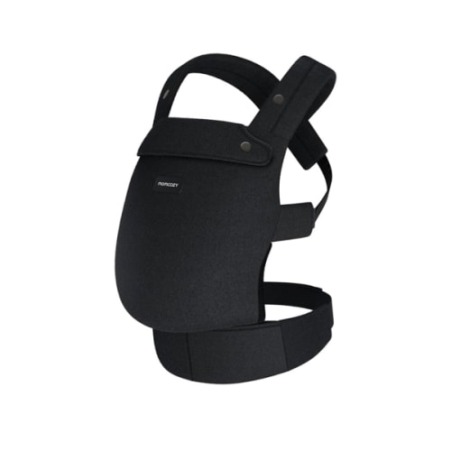 Momcozy Baby Carrier Newborn to Toddler - Ergonomic, Cozy and Lightweight Infant Carrier for 7-44lbs, Effortless to Put On, Ideal for Hands-Free Parenting, Enhanced Lumbar Support, Black