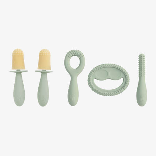 Pre-feeding Set by ezpz / Oral Development Tools and Tiny Pops Bundle