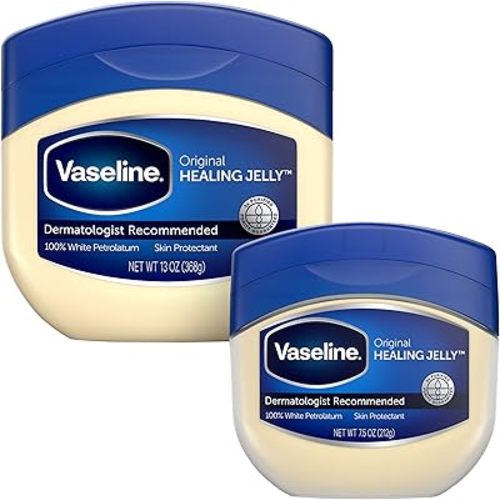 Vaseline Original Healing Jelly, 2-Size Variety Bundle – #1 Dermatologist Recommended Skin Protectant, Healing Ointment for Beauty & Personal Care