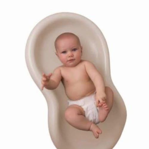 Keekaroo Peanut Changer Baby Vanilla– The Original Made in USA Easy-to-Clean Changing pad and The only Shell Over Foam, Fully Water Repellant