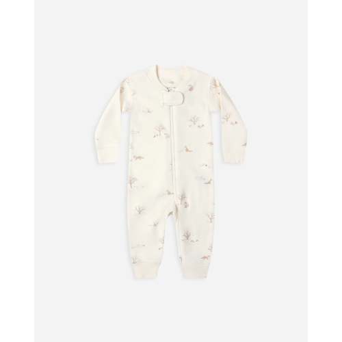 Zip Long Sleeve Sleeper || Fox Land – Quincy Mae