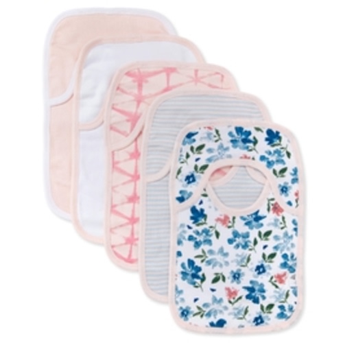 Set of 5 Botanical Gardens Bibs