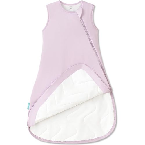 PurComfy Supersoft Sleep Sack 1.0 TOG, Premium Bamboo Viscose Baby Sleeping Bag 2-Way Zipper Sleep Sack Baby Wearable Blanket