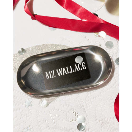 Large Black Woven Shoulder Bag | MZ Wallace