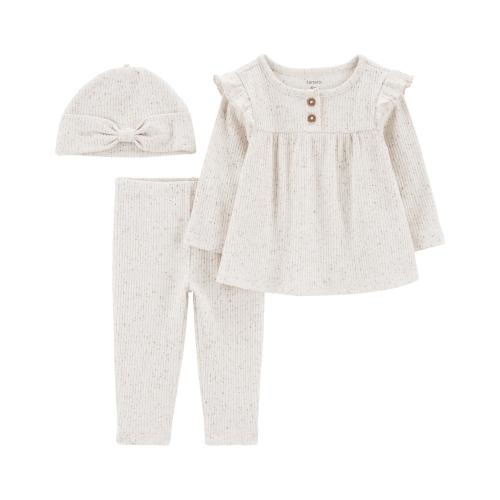 Baby 3-Piece Take-Me-Home Set - Style,Heather