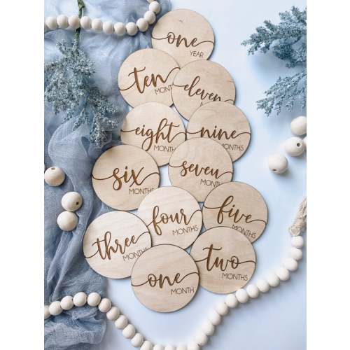 Baby Milestone Cards