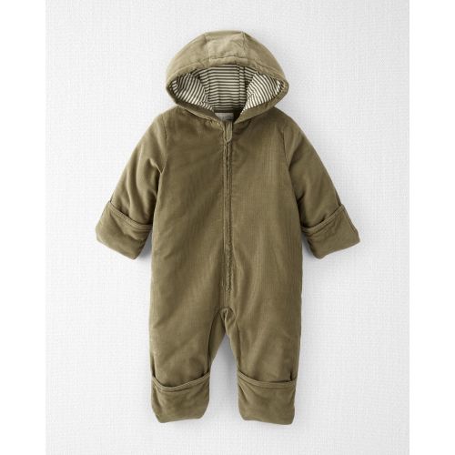 Baby Organic Cotton Corduroy Puffy Pram