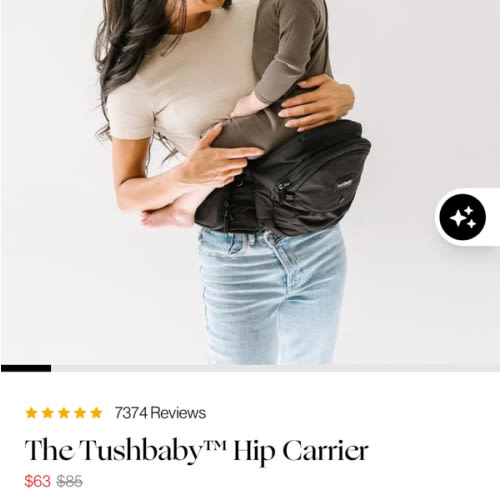 The Tushbaby Hip Carrier