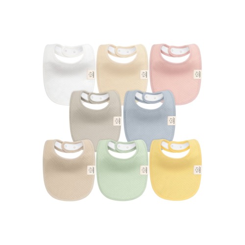 8-Pack Quin Drool Bibs