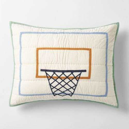 Basketball Pillow Sham