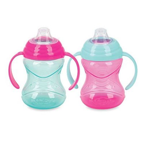 Nuby 2-pk. 2 Handle Clik-it No Spill Cup Set
