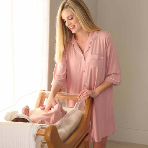 Labor & Delivery Nightgown | Mauve