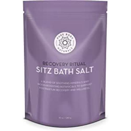 Amazon.com: Sitz Bath Salt – Postpartum Care and Hemorrhoid Treatment – Natural Soak for Self Care and Hemmoroid Treatment - Post Partum Essentials, 10 Oz, by Pure Body Naturals : Beauty & Personal Care