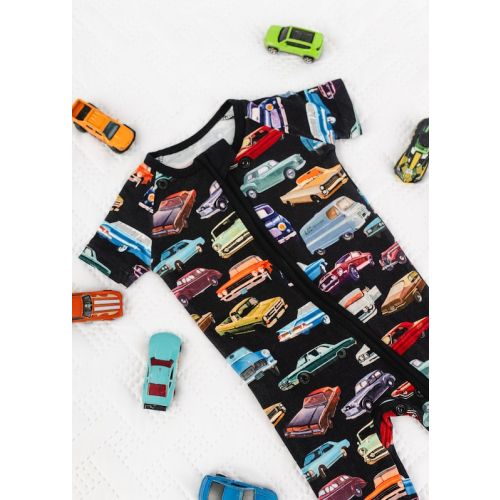 VINTAGE CARS Bamboo Baby Pajamas Cars Baby Bamboo Baby - Etsy