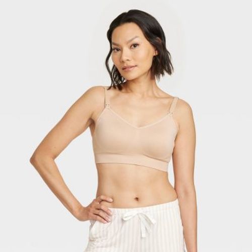 Women's Nursing Seamless Bra - Auden™ Pearl Tan Xl