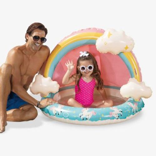 Funsicle Rainbow Magic Shaded Pool Multicolor