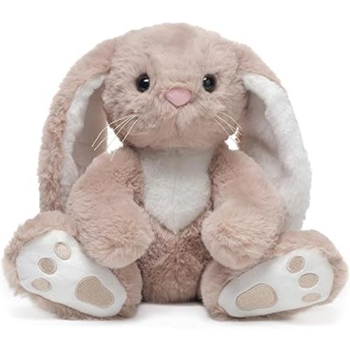 Bearington Boomer The Stuffed Bunny, 10.5 Inch Stuffed Bunny Plush
