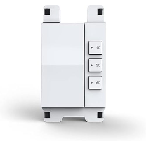 Deako Lighting Simple Timer Switch, Single Pole, Neutral Wire Required, White