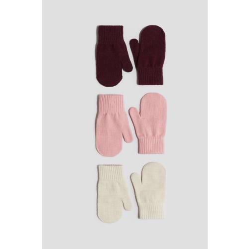3-PACK MITTENS