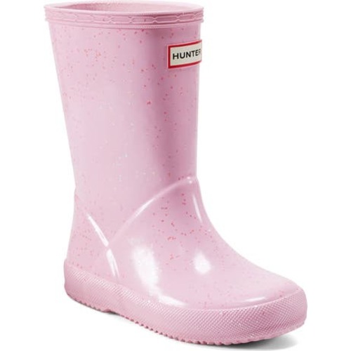 Kids' Original First Classic Glitter Rain Boot, 7 M