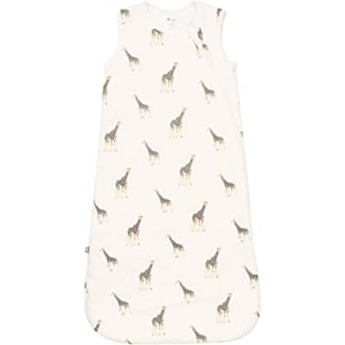 KYTE BABY Unisex Bamboo Rayon Printed Sleeping Bag for Babies and Toddlers, 1.0 Tog (6-18 Months, Giraffe)